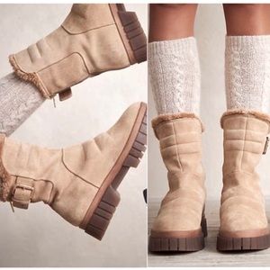 FREE PEOPLE FABLE FAUX FUR BOOTS